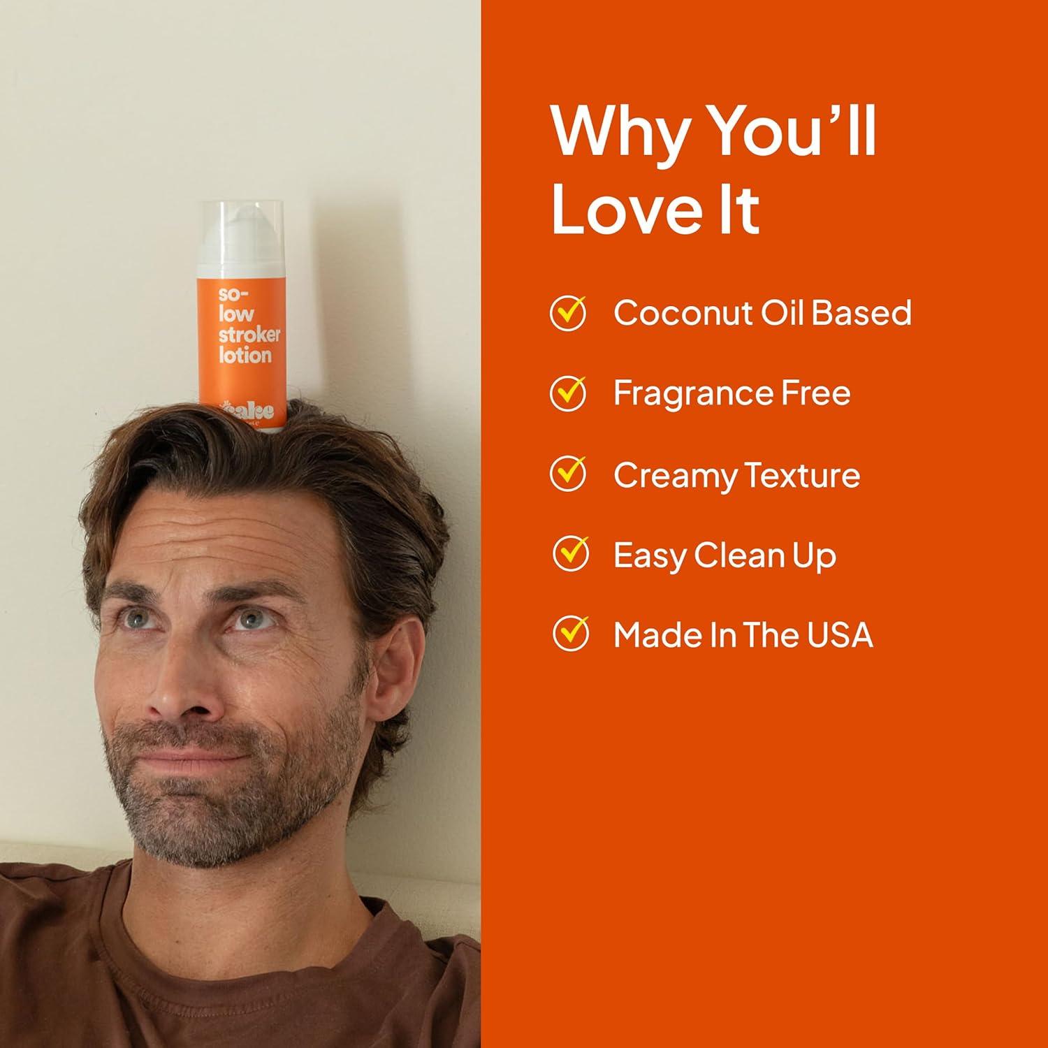 Crema Stroker So-Low Cake 50 ml - Hidratante Natural para Hombres