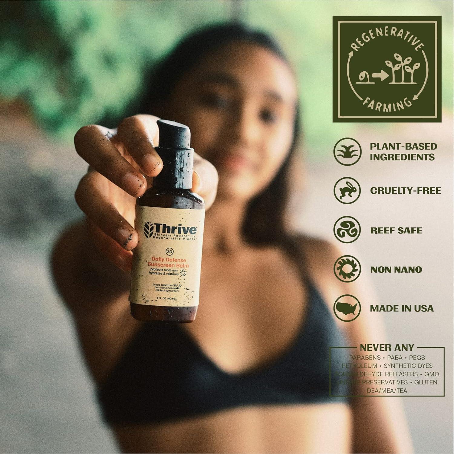 Protector Solar Facial Thrive Natural Care SPF 30 - 60 ml