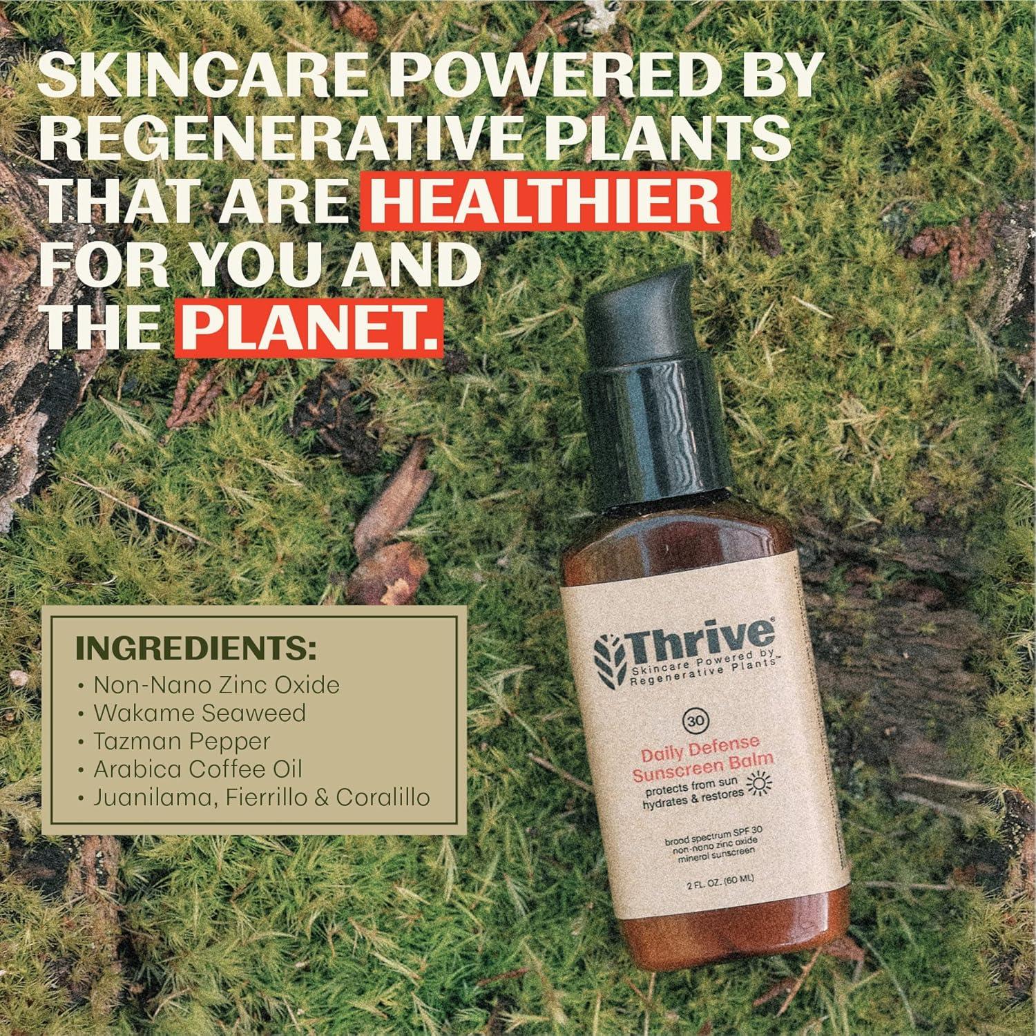 Protector Solar Facial Thrive Natural Care SPF 30 - 60 ml