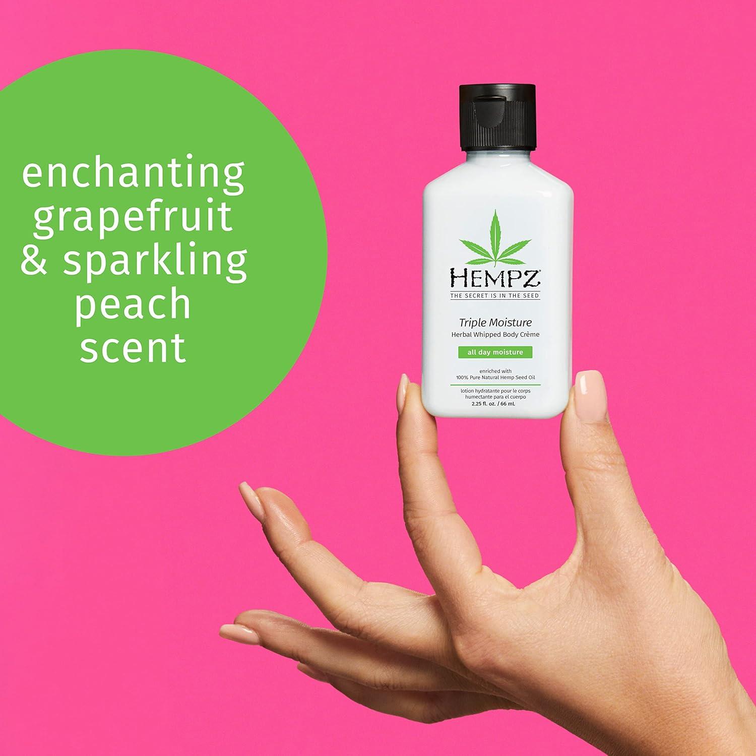 Crema Hidratante Corporal Hempz 63.63 ml - Triple Humedad