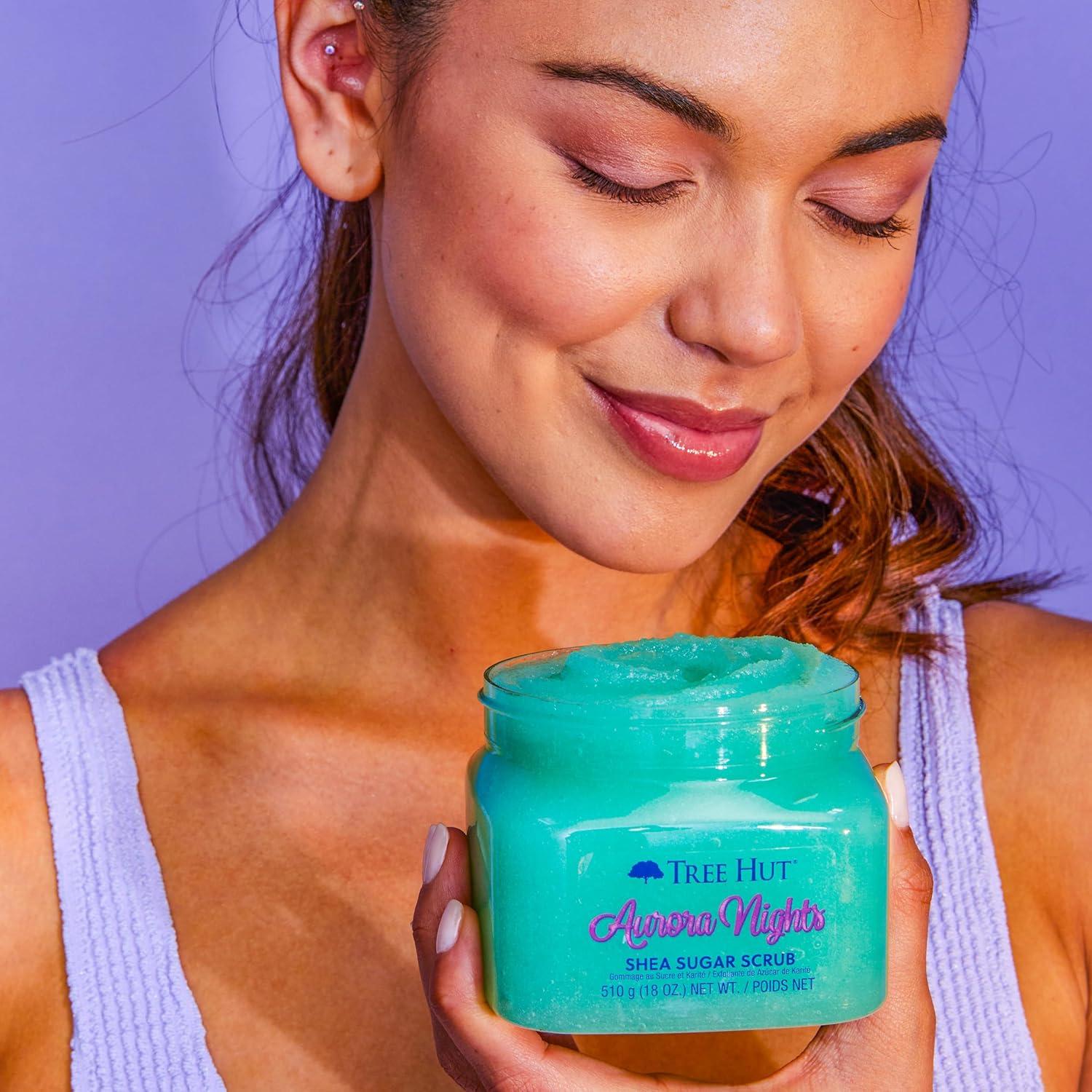 Exfoliante Corporal Tree Hut Noches de Aurora 532 ml - Karité