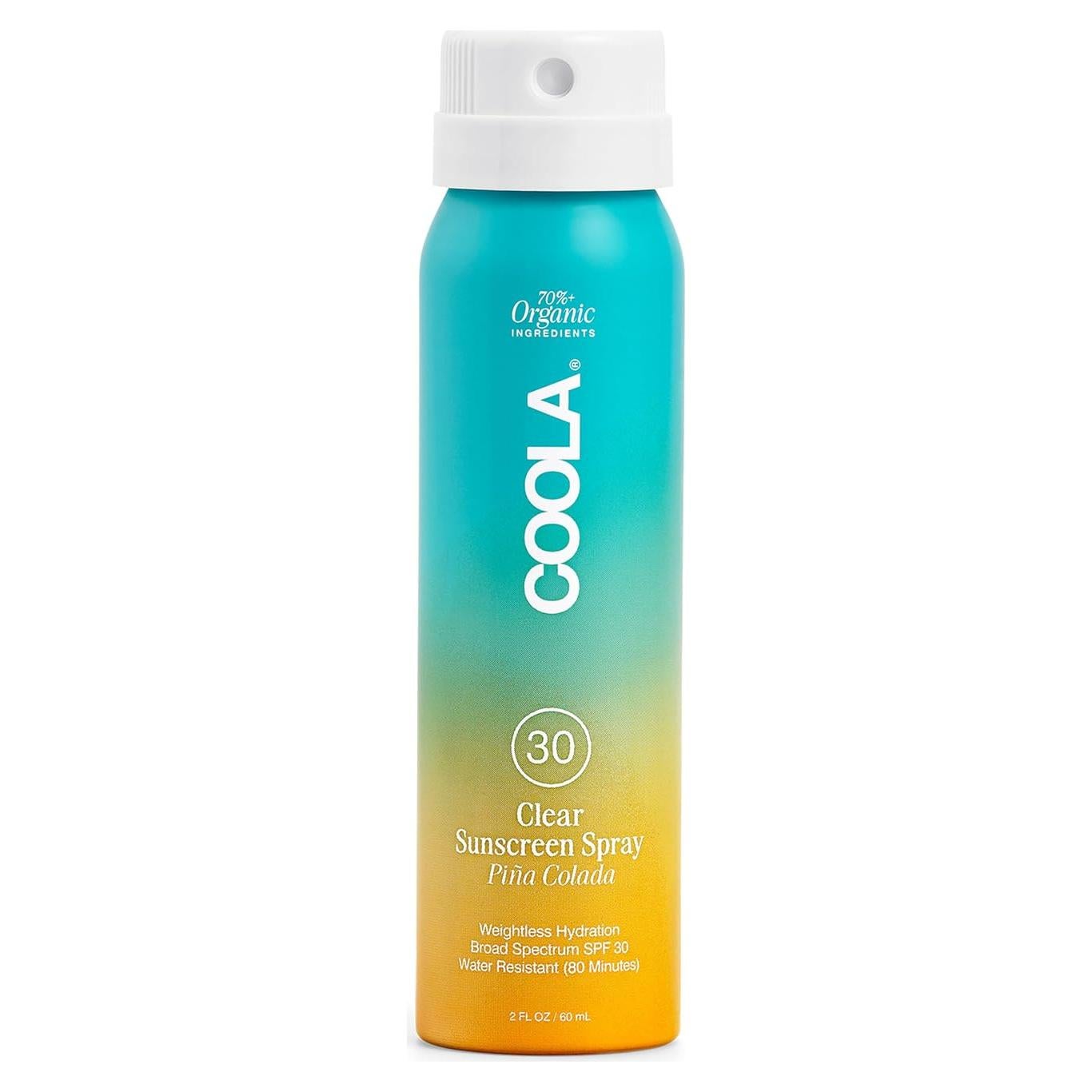 Protector Solar Orgánico COOLA SPF 30 Spray 56.7 g Vegano