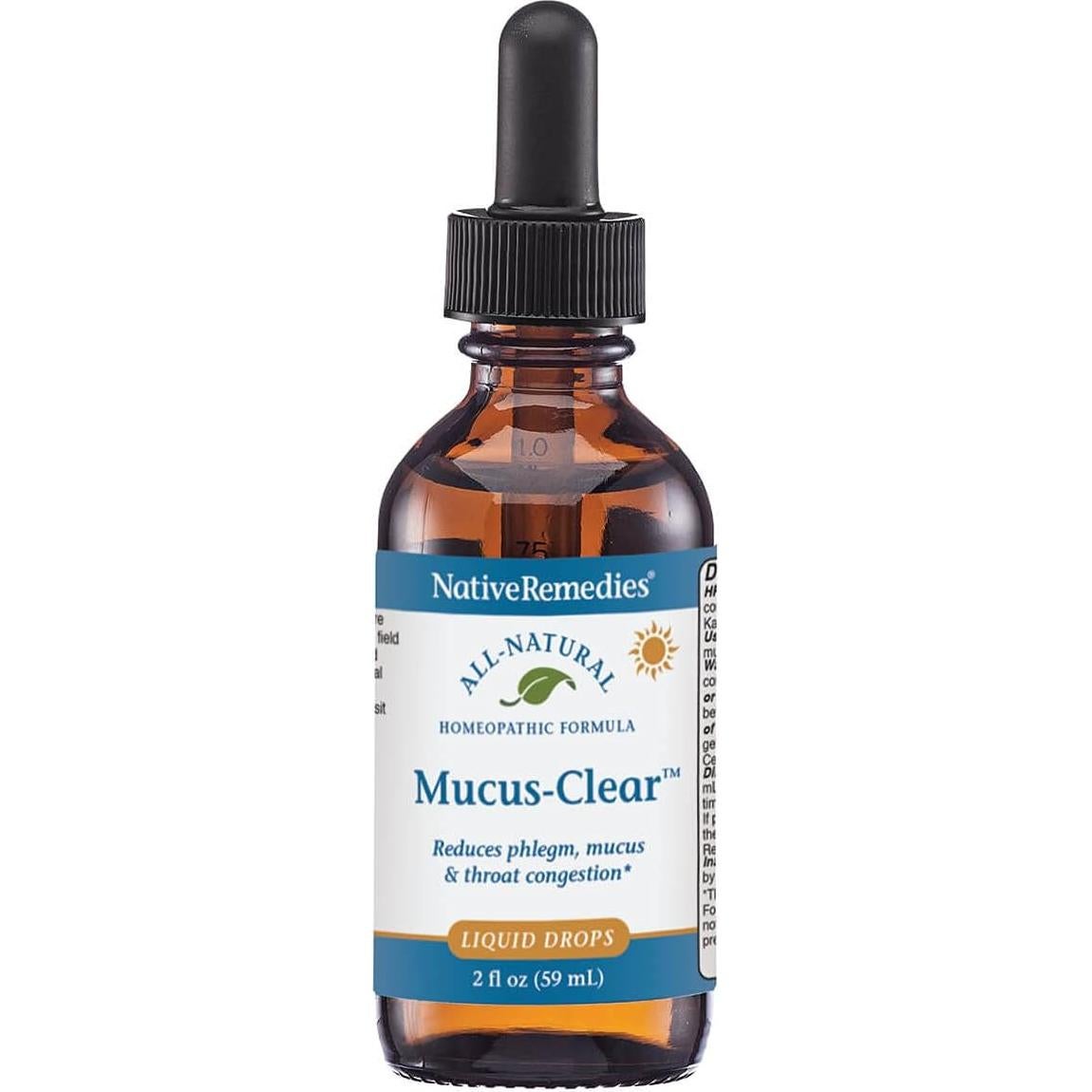 Mucus-Clear Remedios Nativos Paquete de 2 - Alivio Congestión