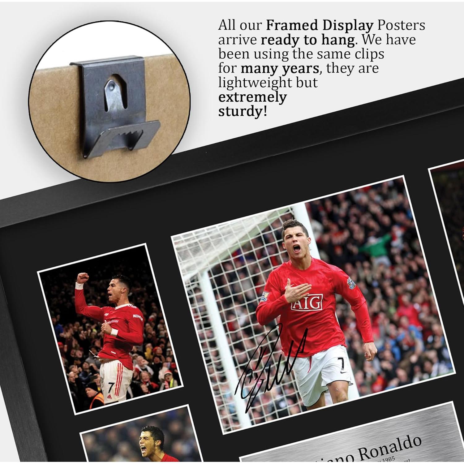 Display Enmarcado Cristiano Ronaldo 40.64x30.48cm HWC Trading