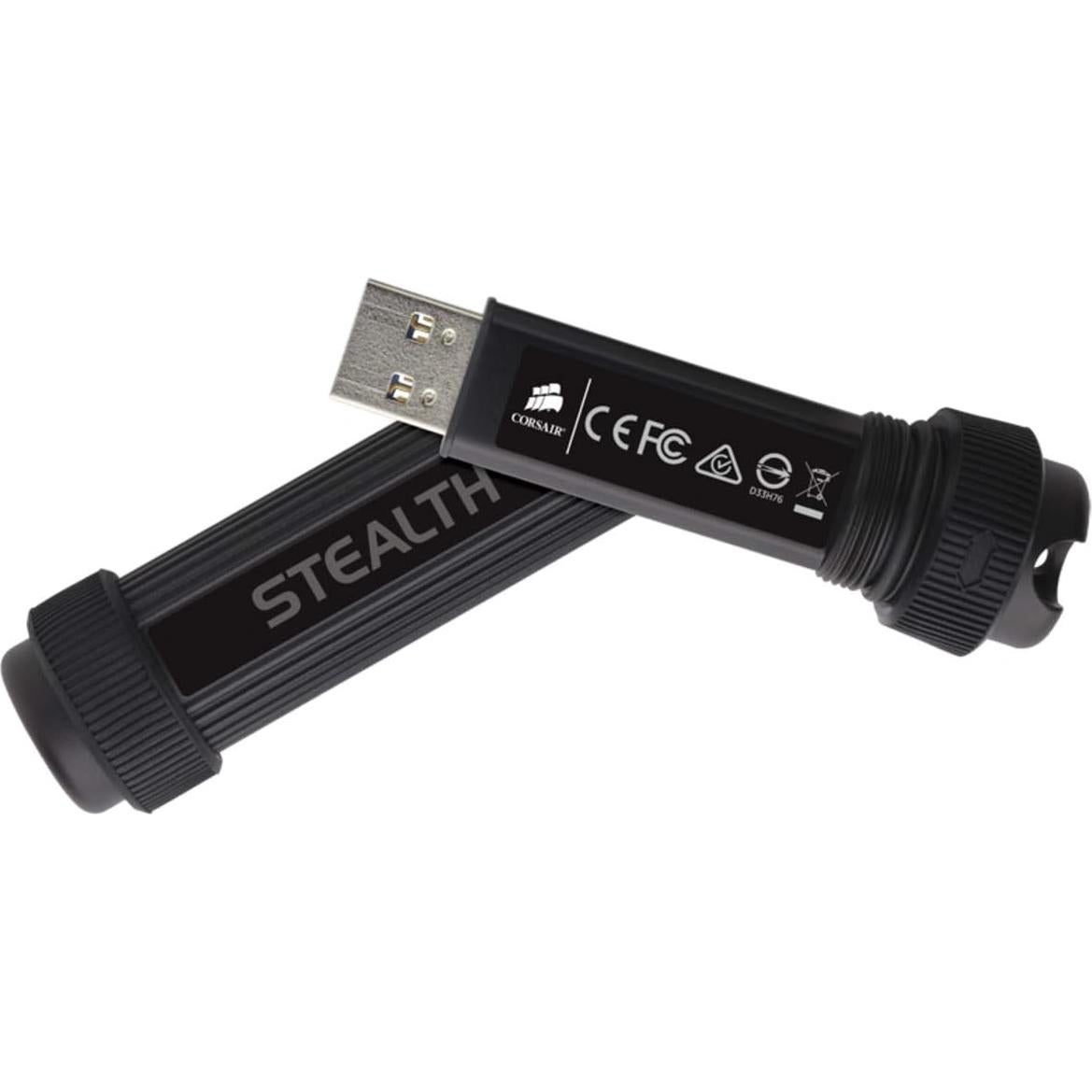 Pendrive Corsair Flash Survivor Stealth 64GB USB 3.0 Negro