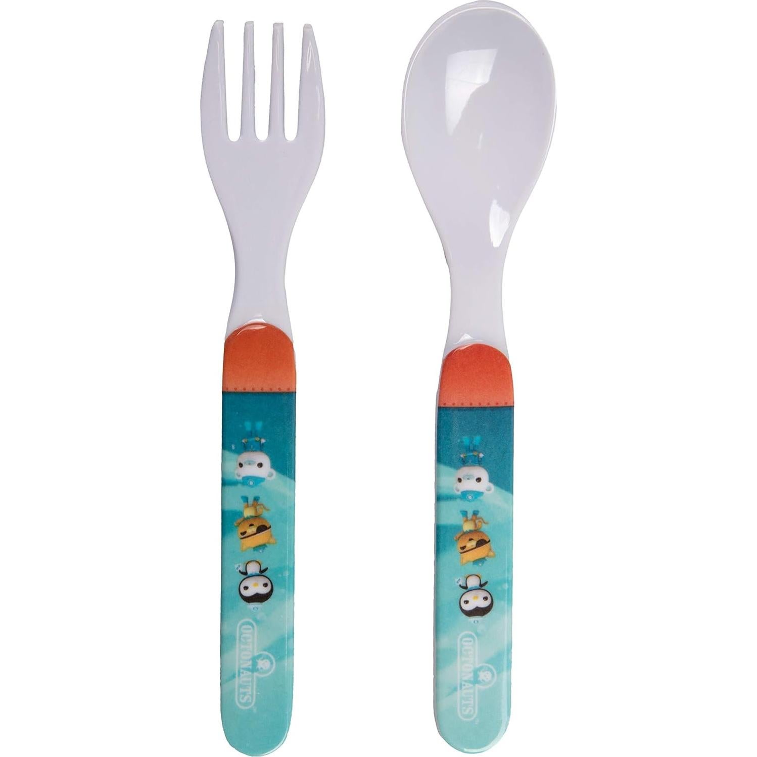 Juego de Comida Octonauts 5 Piezas - Plato, Tazón, Vaso, Utensilios