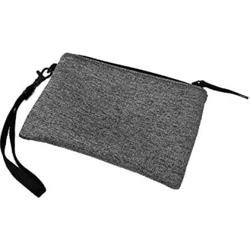 Smassy Wristlet Pouch Negro - Clutch Unisex Resistente al Agua