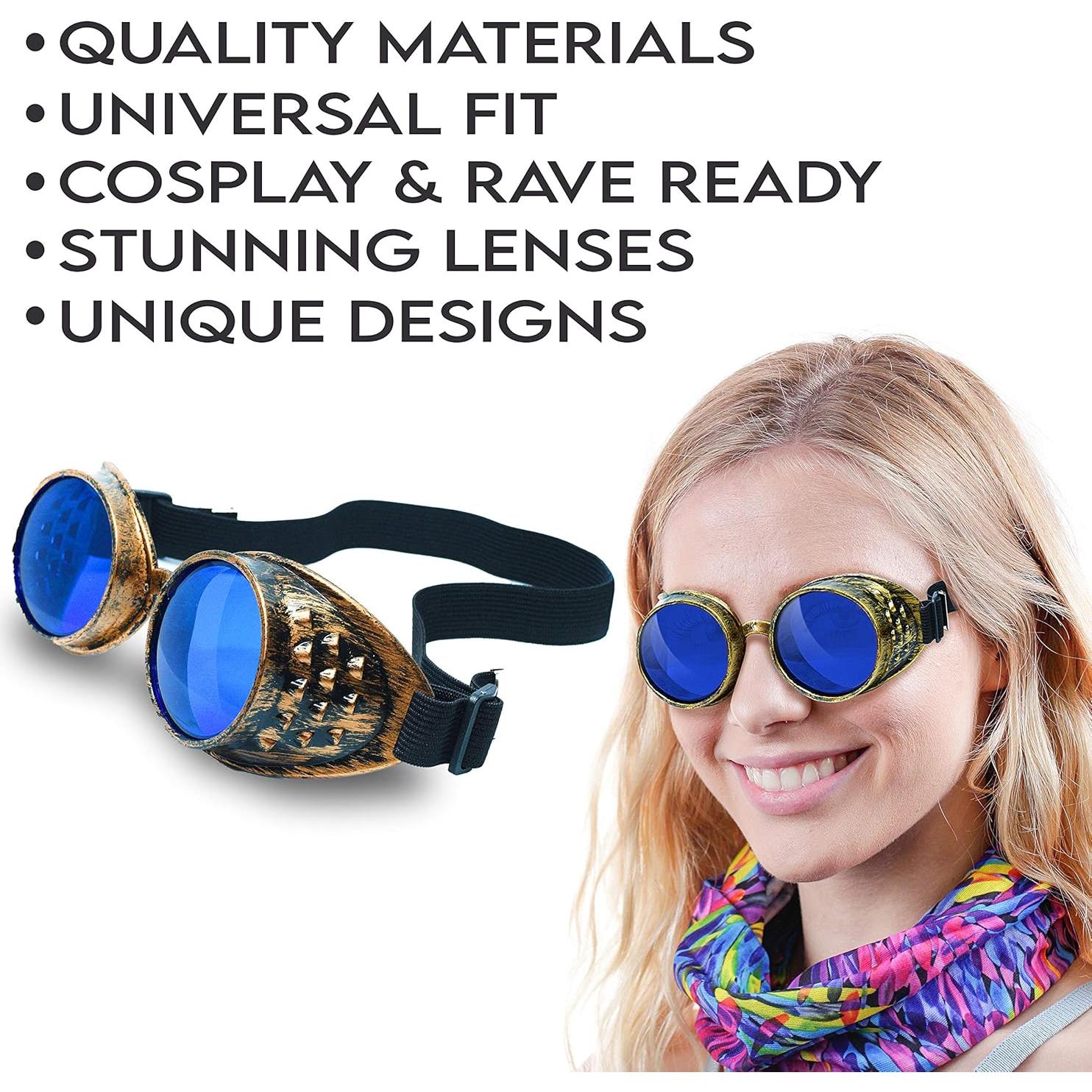 Gafas Kaleidoscopio SoJourner Bags - Accesorios para Raves
