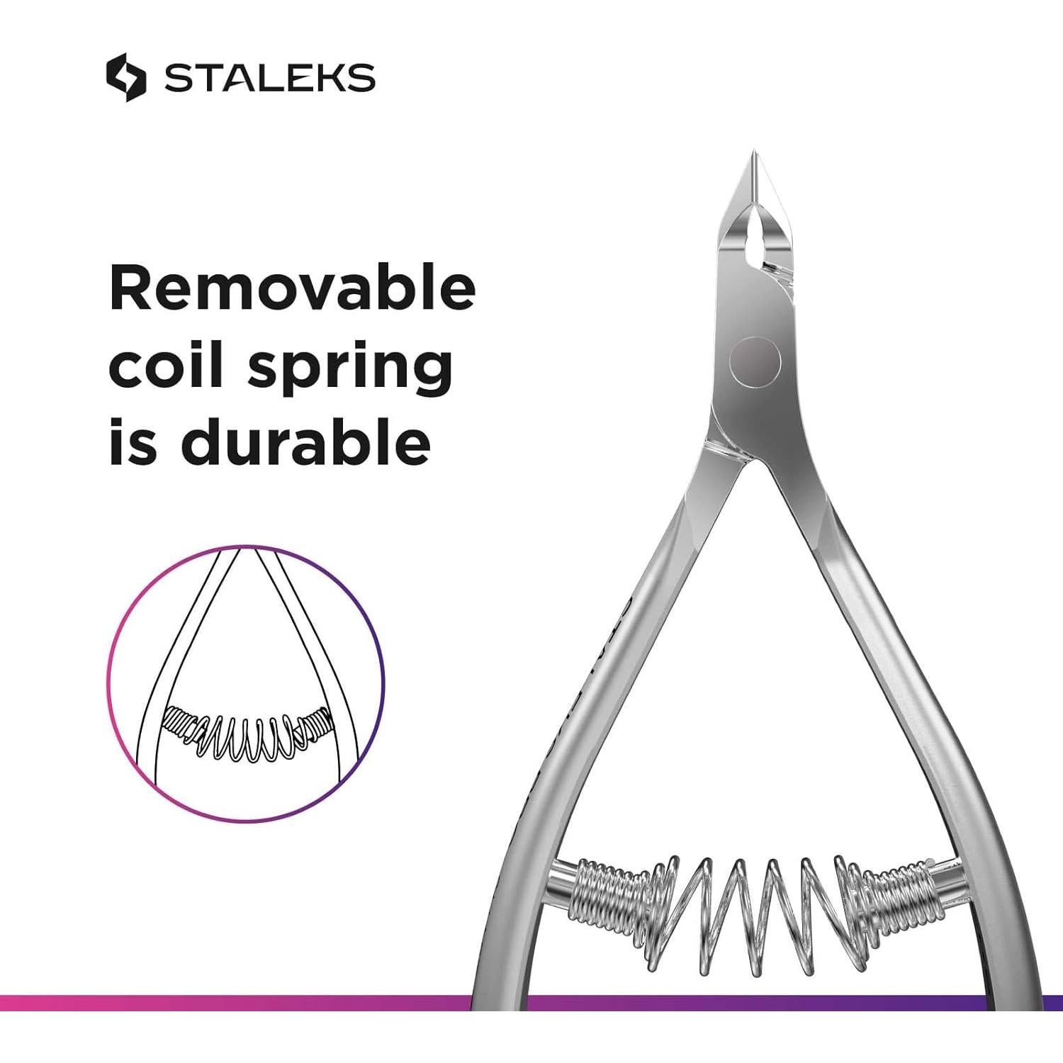 Cortadores de Cutículas Staleks Pro SMART 30 - 3 mm Acero Inoxidable