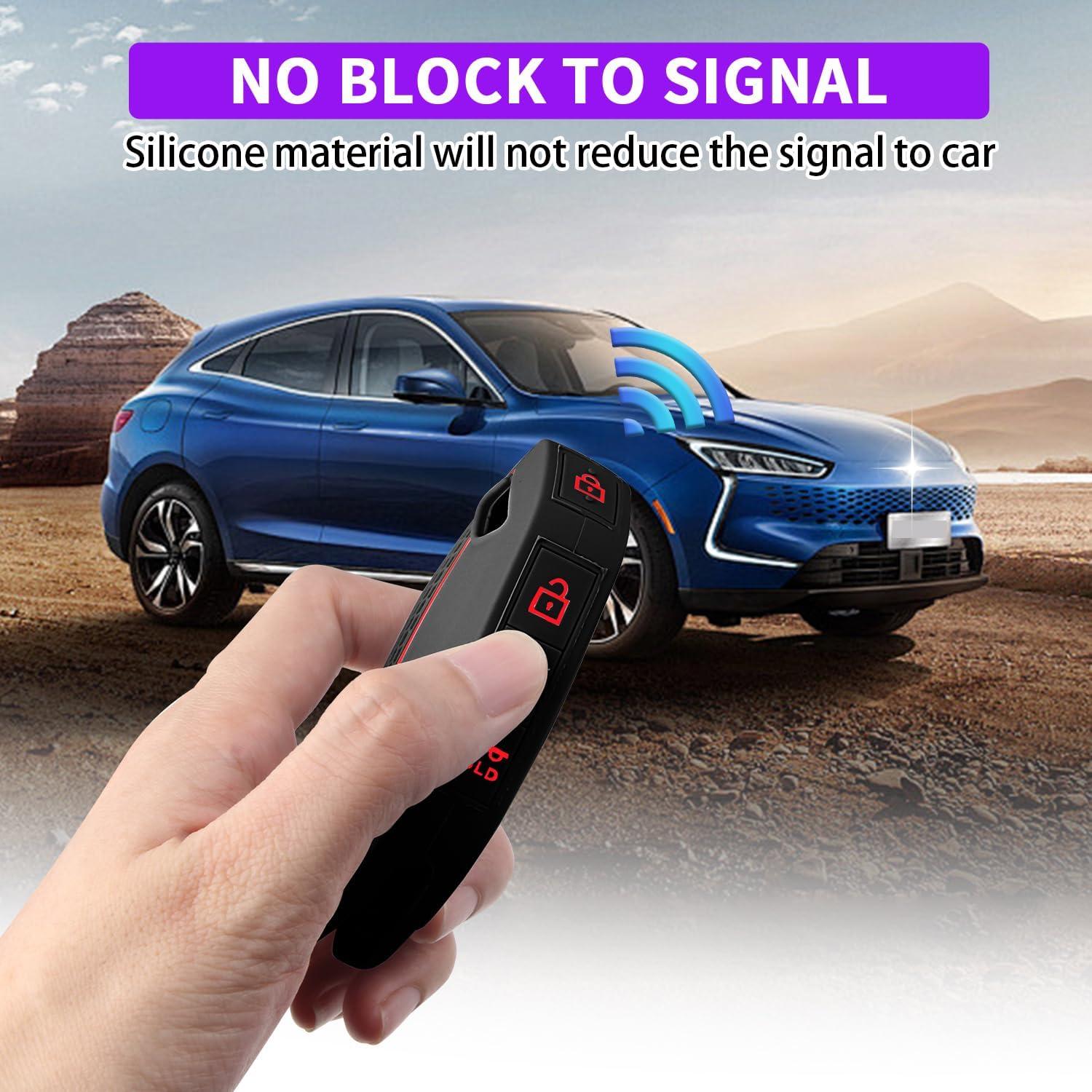 Cubierta de Llave Kia Telluride 2023-2026 QBUC Silicona 2PCS