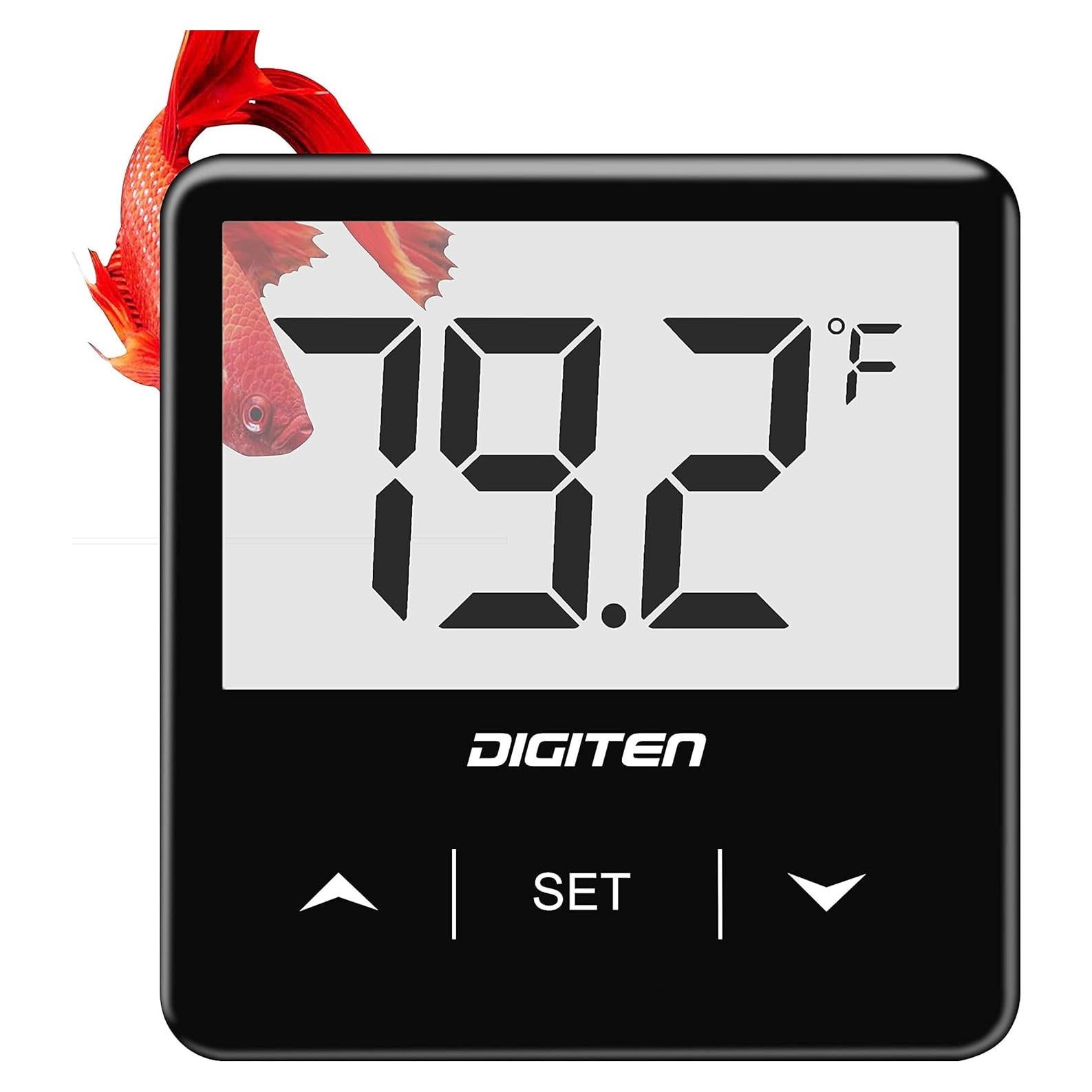 Termómetro Digital para Acuario DIGITEN AT33-B con Pantalla LCD