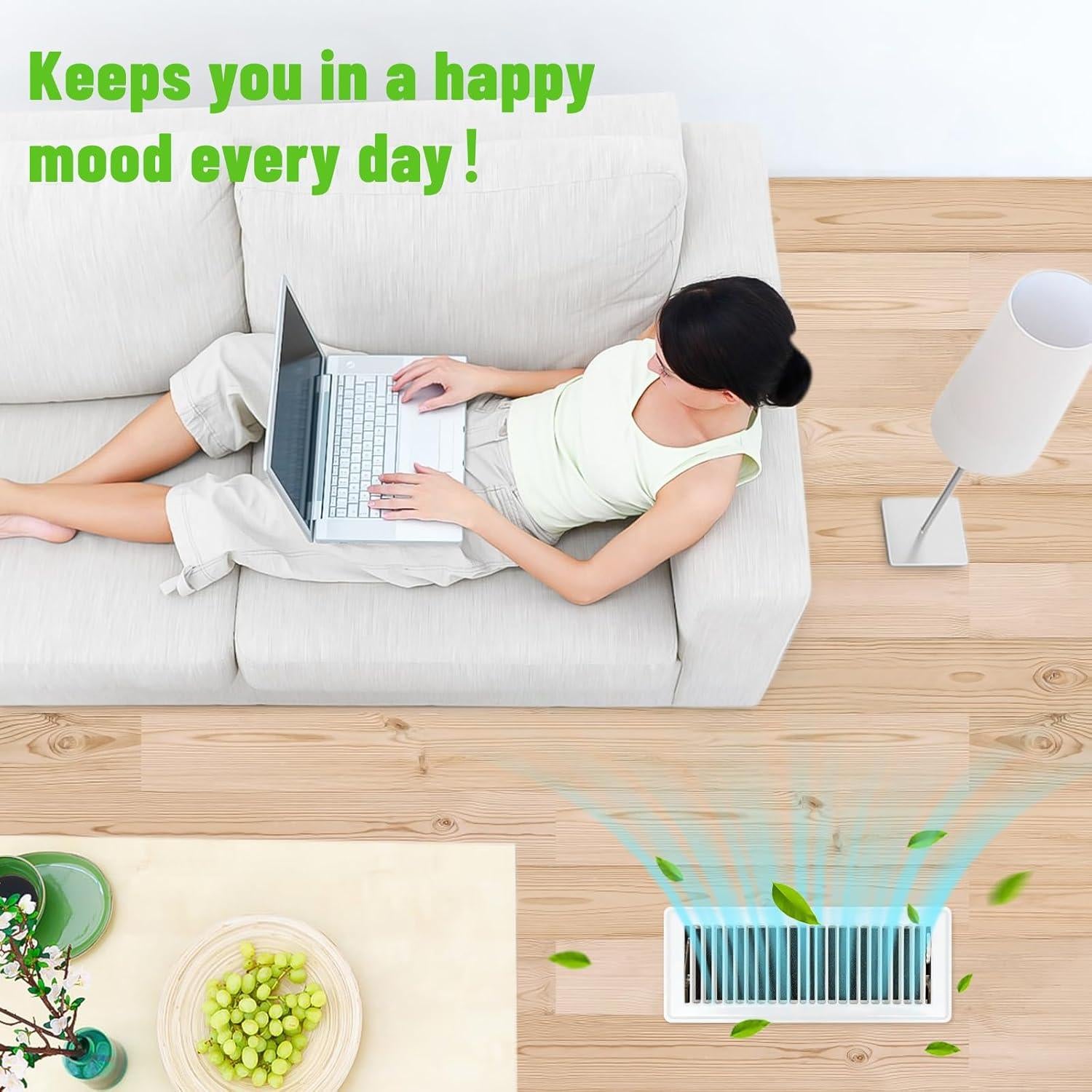 Filtros de Ventilación de Carbón Activado UCandy 20 Pcs 10.16x25.4cm