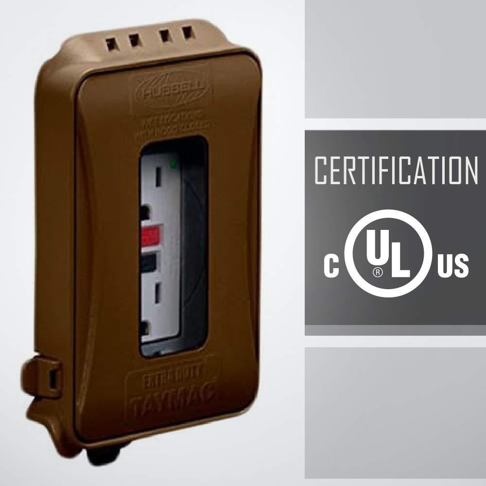 Cubierta de Enchufe Eléctrico TayMac ML500 1 Gang Bronce