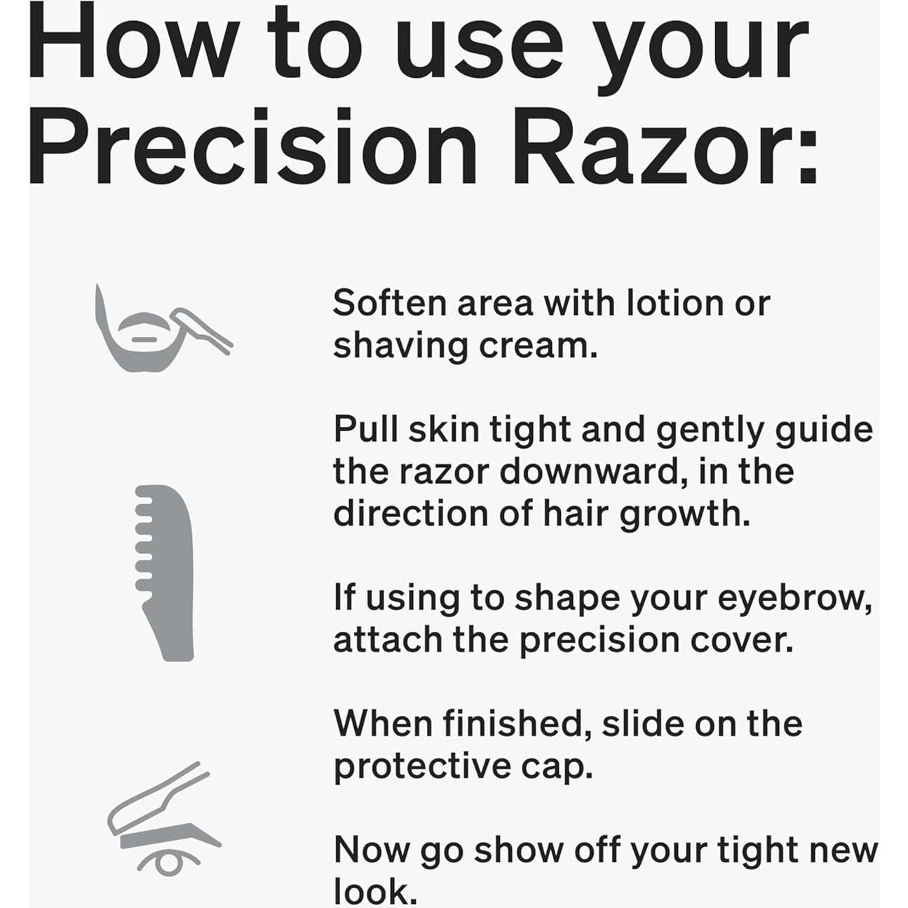 Razor de Precisión Schick para Hombres - Paquete de 1