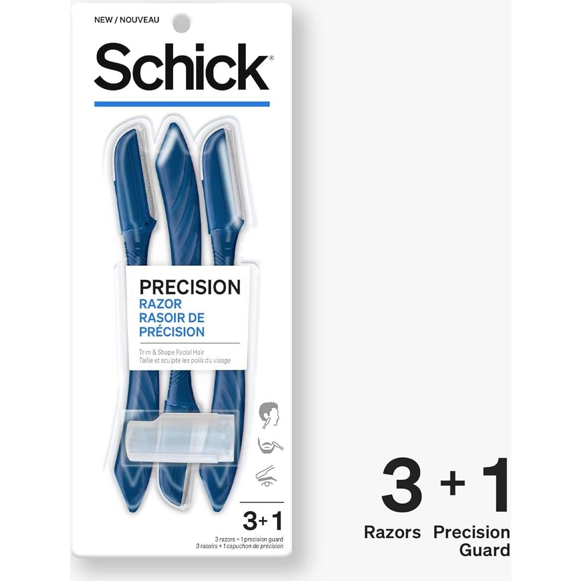 Razor de Precisión Schick para Hombres - Paquete de 1
