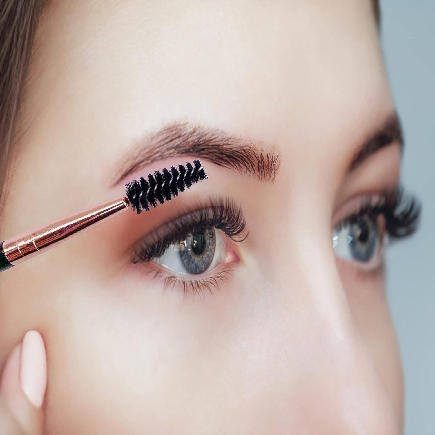 Conjunto de 10 Varitas Cepillo de Pestañas y Cejas UorPoto