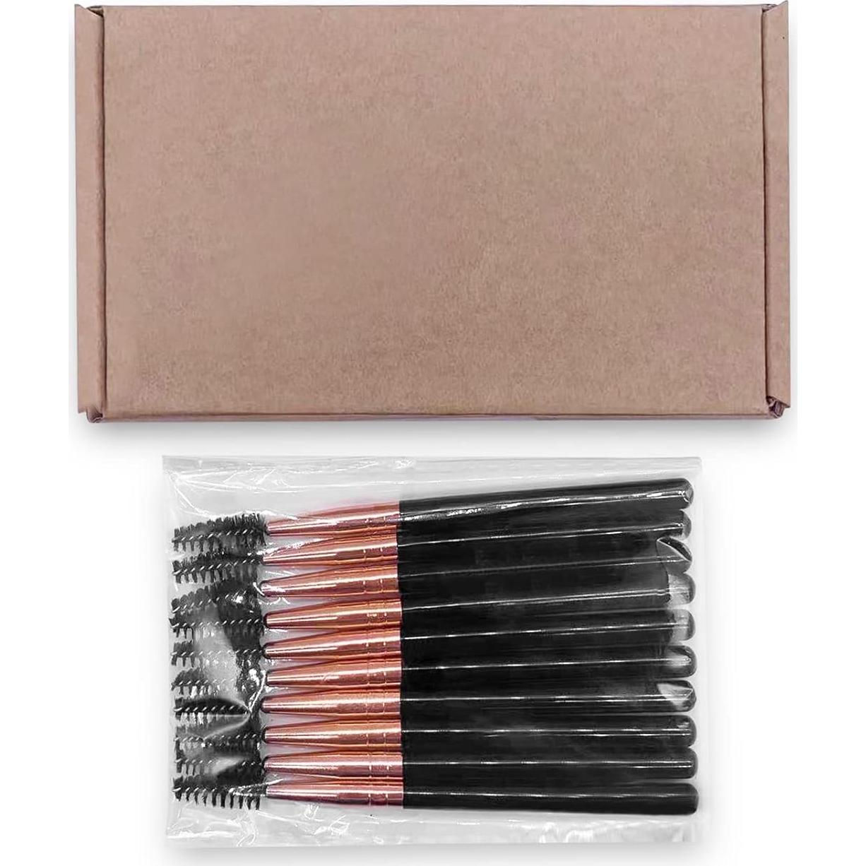 Conjunto de 10 Varitas Cepillo de Pestañas y Cejas UorPoto