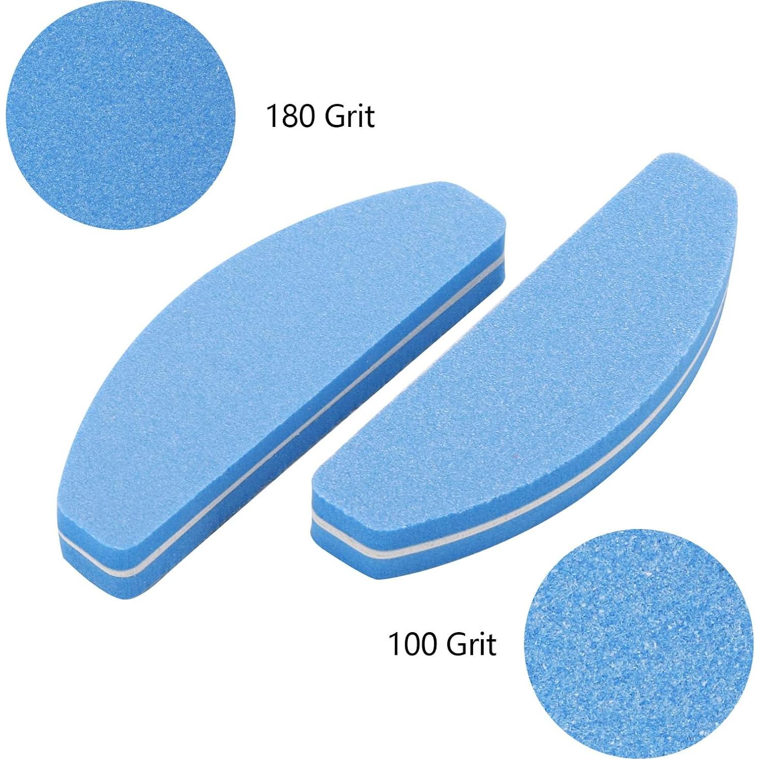 40 Mini Archivos de Uñas 100/180 BTYMS para Uñas Acrílicas