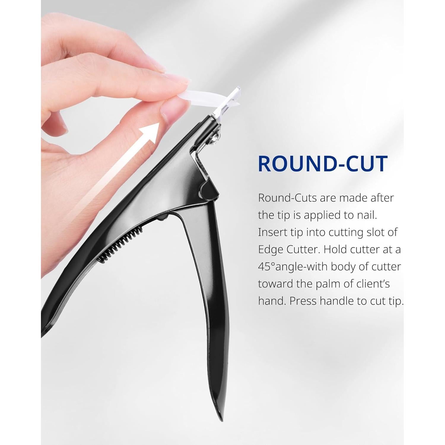 Cortauñas Profesional AIRSEE Ajustable Acero Inoxidable Negro