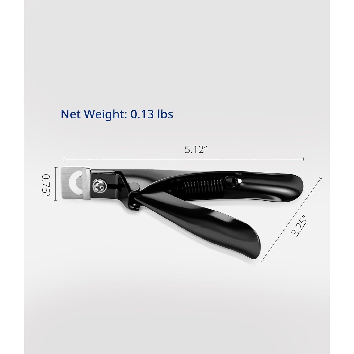 Cortauñas Profesional AIRSEE Ajustable Acero Inoxidable Negro