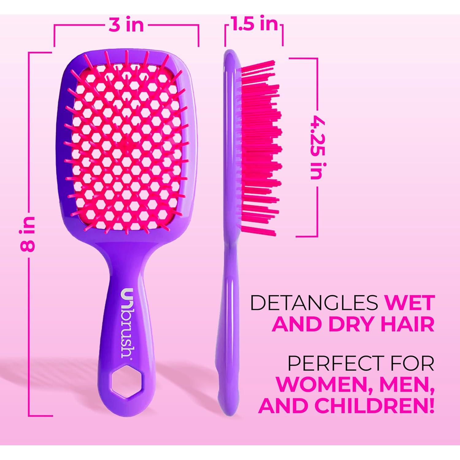 Cepillo Desenredante Ventilado FHI Heat UNbrush Púrpura Eléctrico