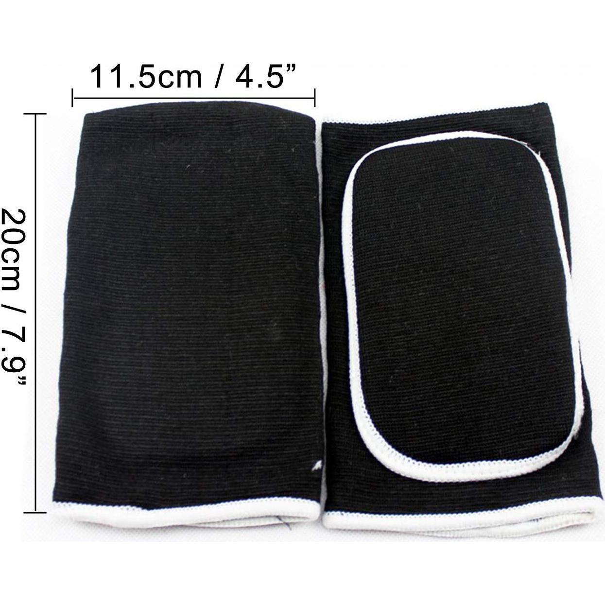 Almohadillas de Compresión para Codos YCYU - Soporte Deportivo Negro