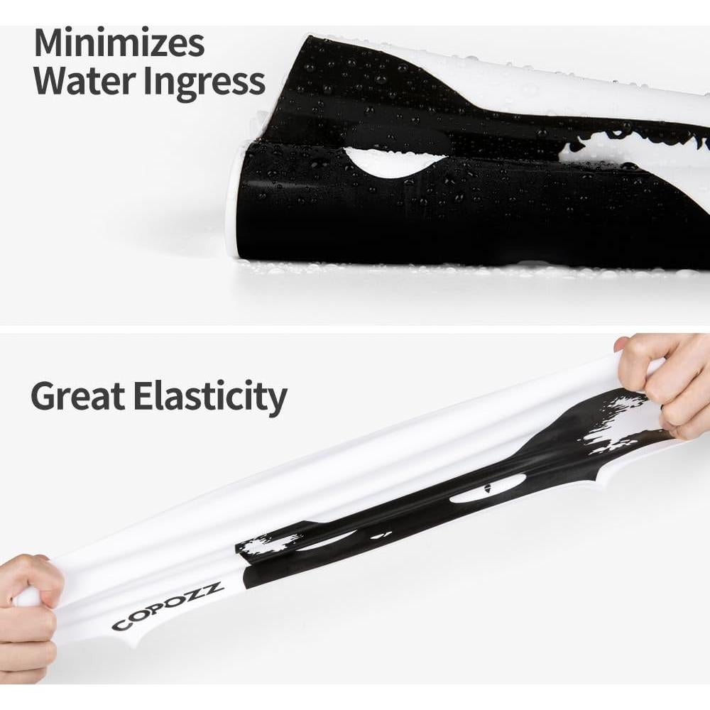 Gorra de Natación COPOZZ de Silicona para Adultos - Gato Negro