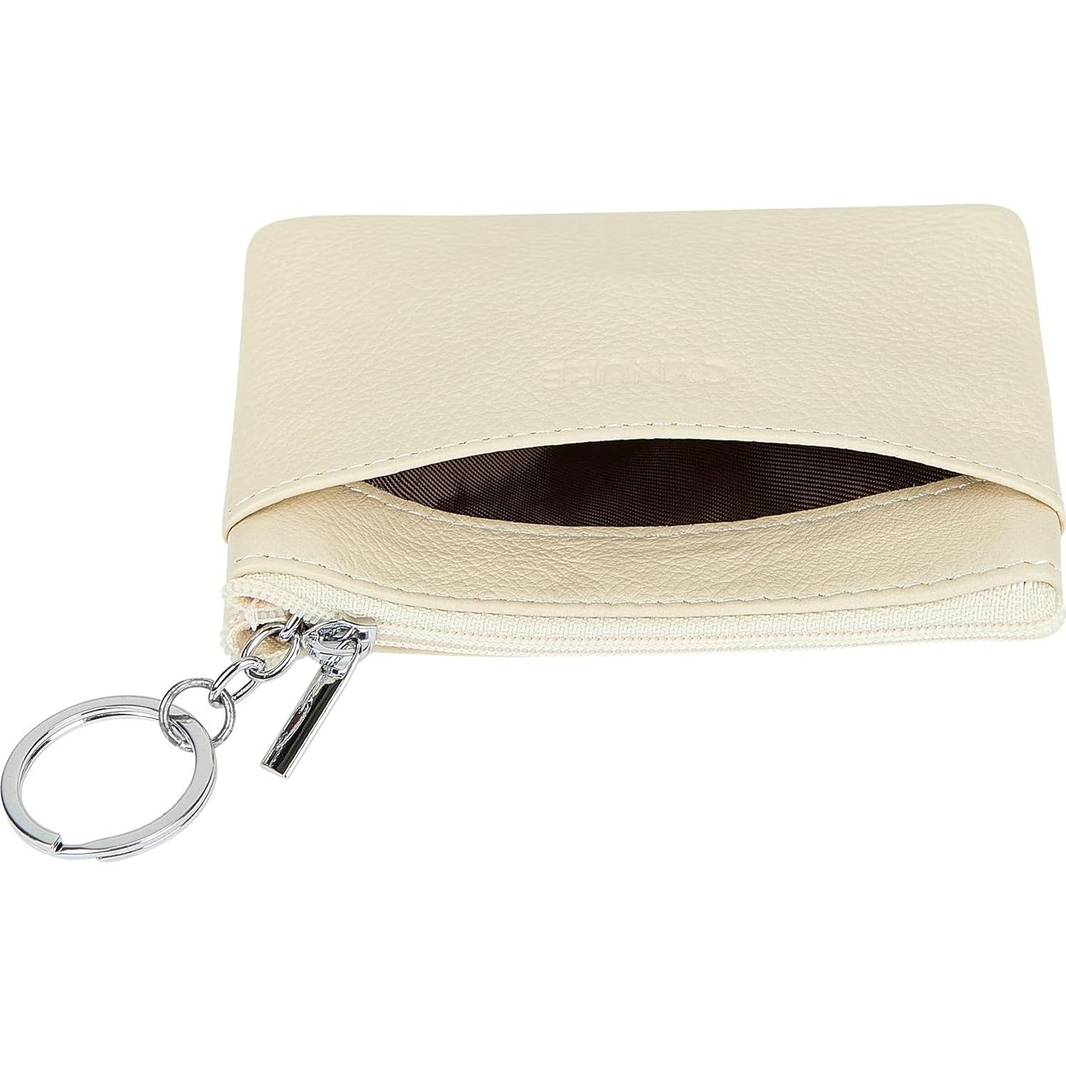 Monedero de Cuero Genuino Cynure para Mujeres 11x9 cm