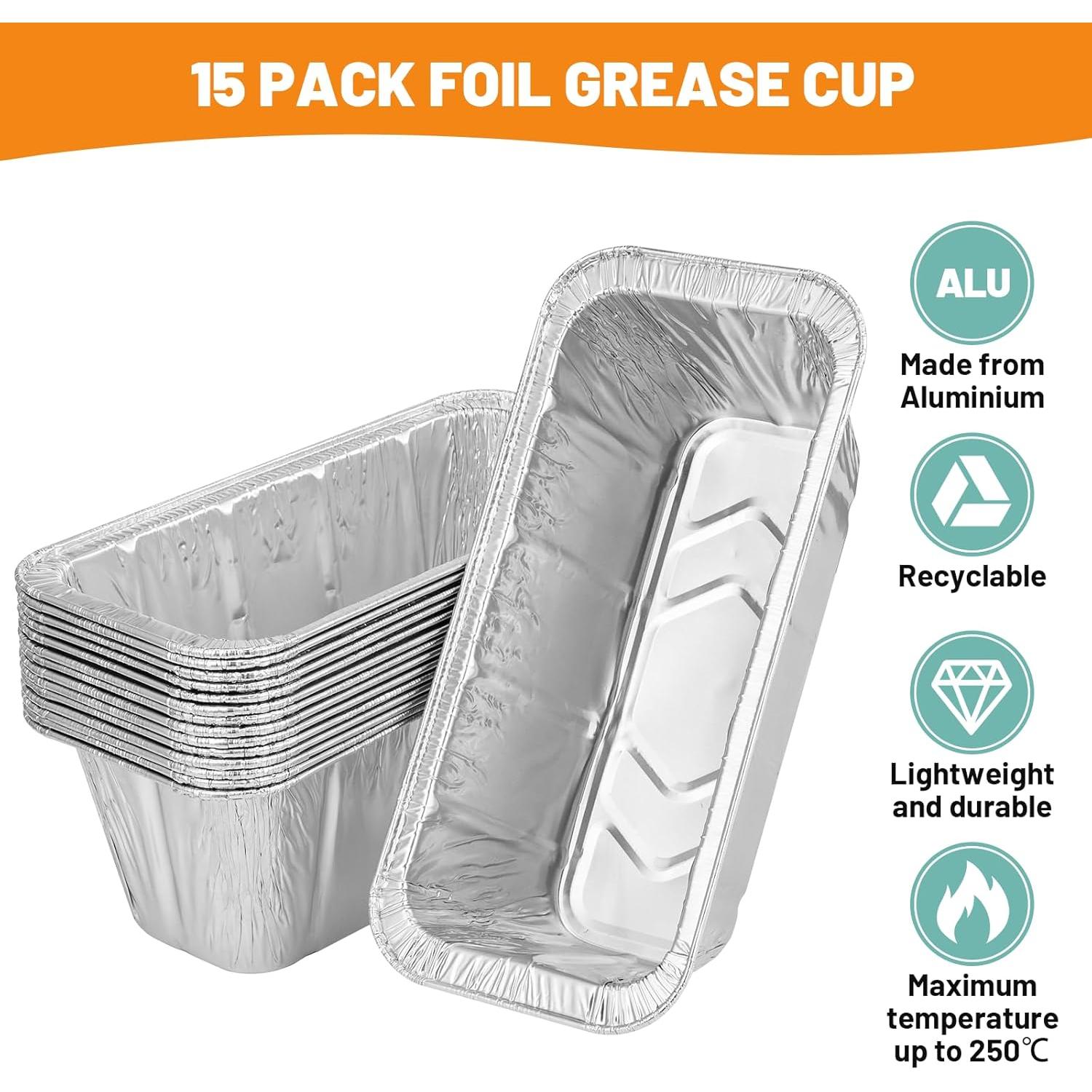 Recogedor de Grasa Blackstone + 15 Forros Desechables