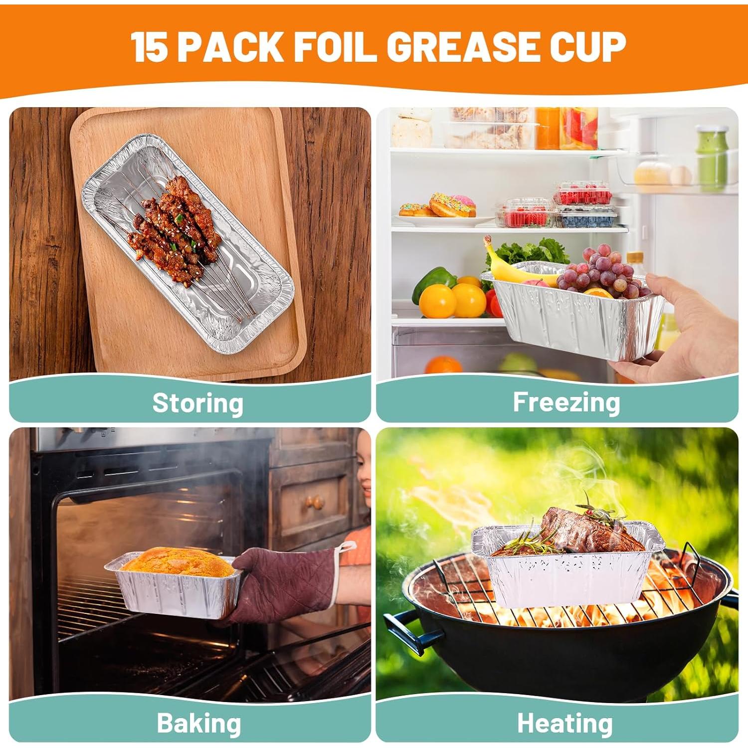 Recogedor de Grasa Blackstone + 15 Forros Desechables