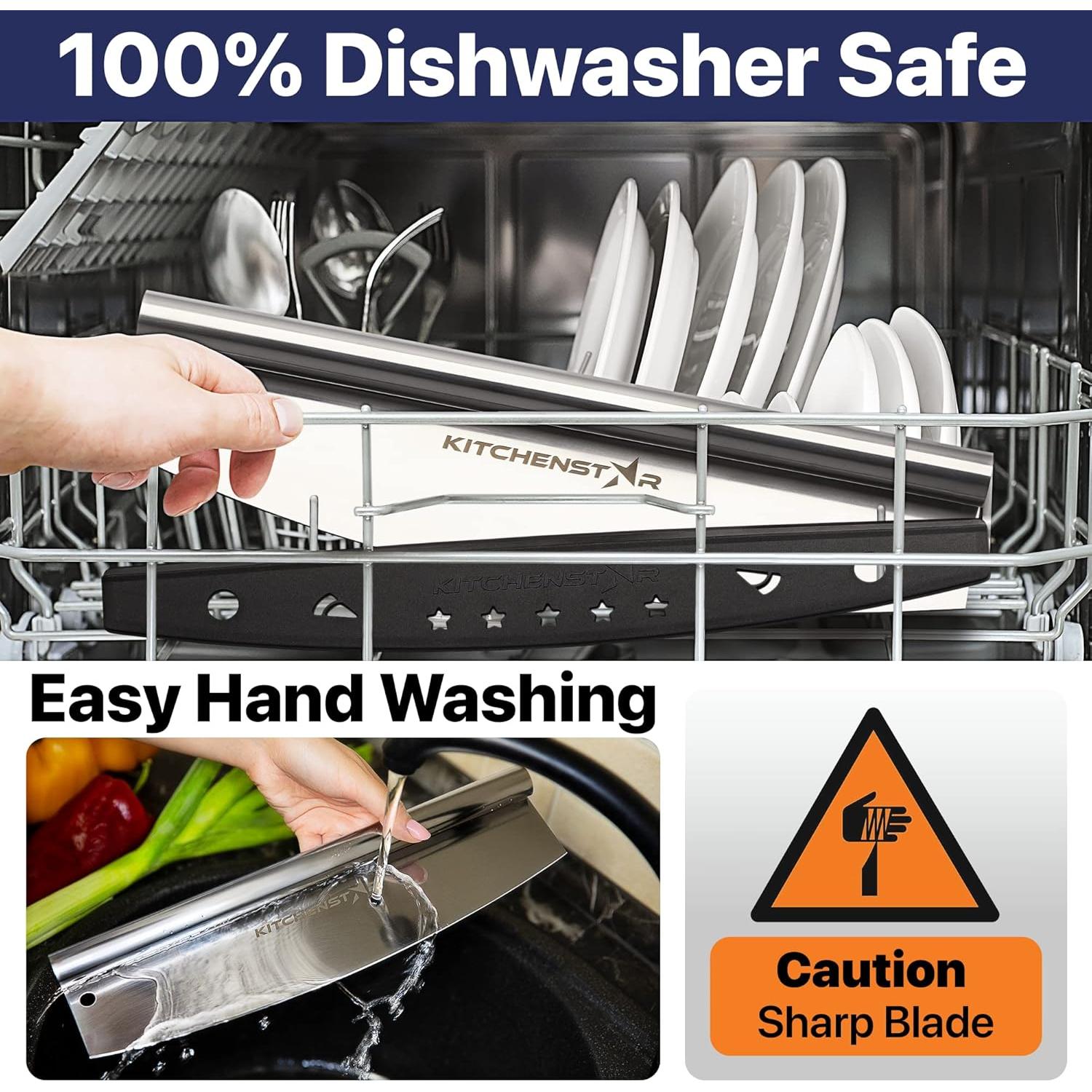 Cortador de Pizza KitchenStar 30 cm Acero Inoxidable Afilado