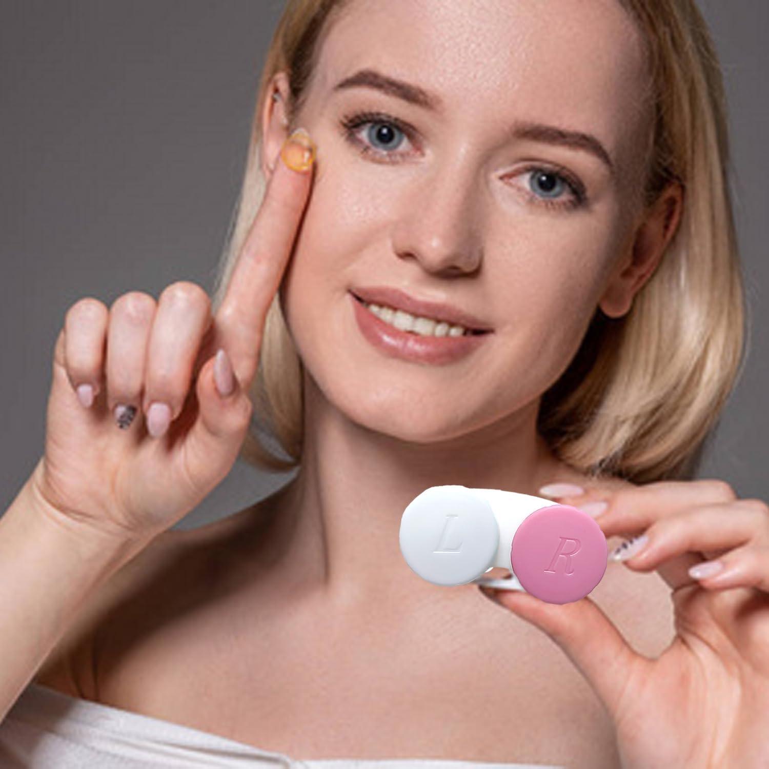 Estuche para Lentes de Contacto Erewa - 12 Piezas Colores Variados