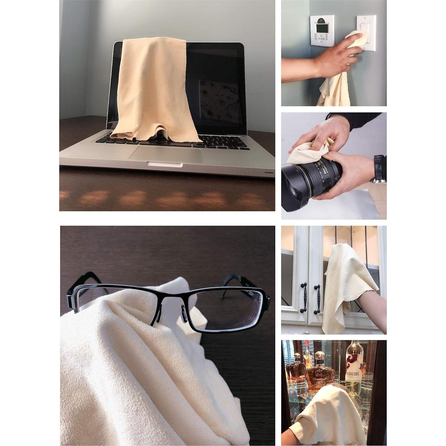 Paño de Secado Chamois SHEEPSKIN ELITE 7.25 m² Cuero Absorbente