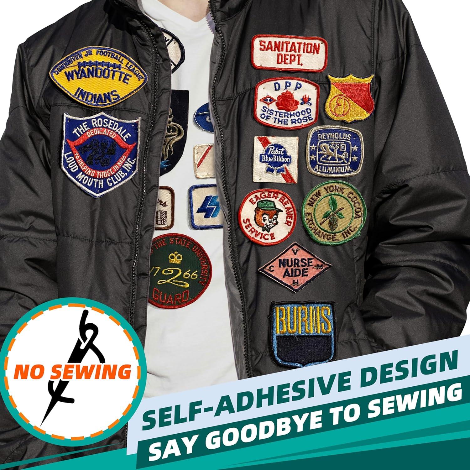 Adhesivo Doble Cara ONine para Parches Girl Scout 2 Paquete