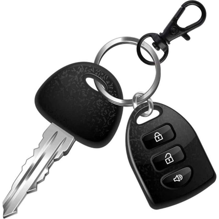 50 Ganchos Giratorios de Metal cnomg 32mm Negro Multiusos