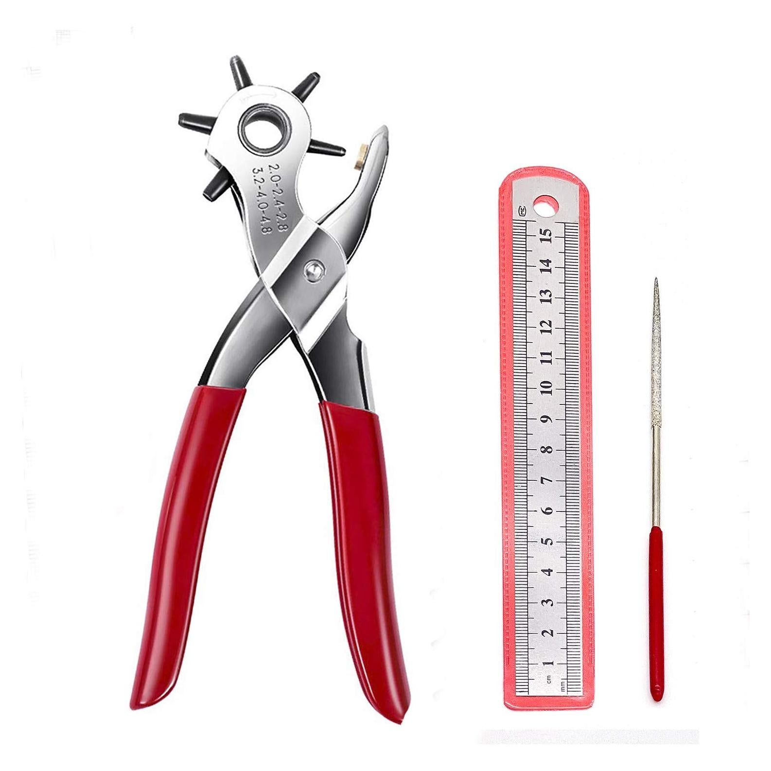 Perforador de Agujeros para Cinturones Adorox - 6 Tamaños