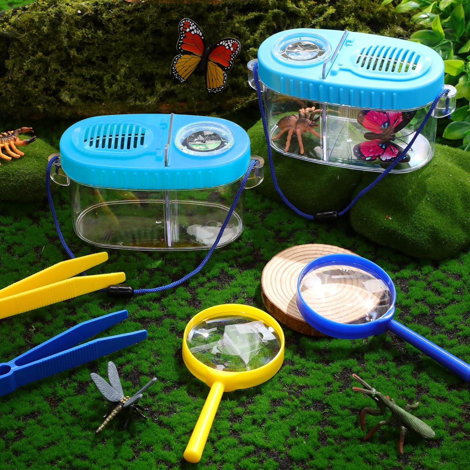 Kit de Captura de Insectos para Niños WinnerWhy - 6 Cajas de Exploración