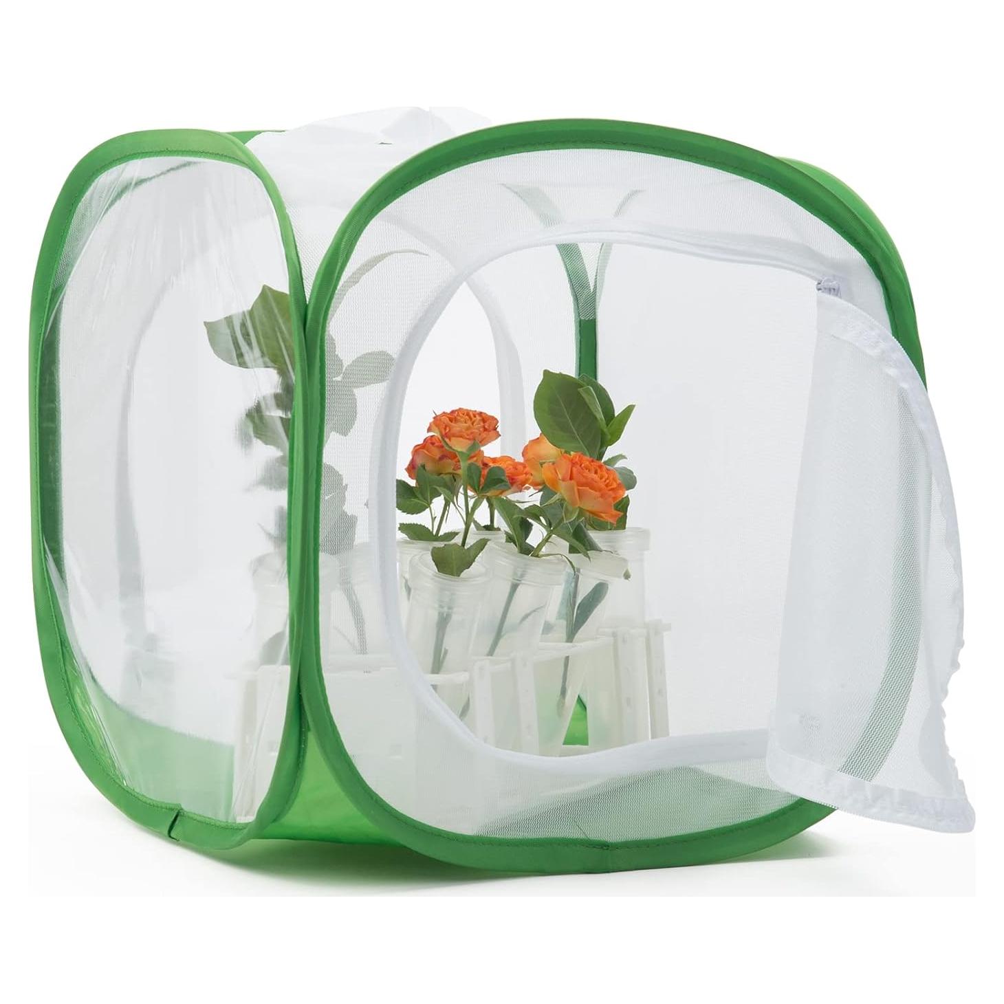 Jaula Hábitat para Mariposas Restcloud 30.48 cm 2 Puertas
