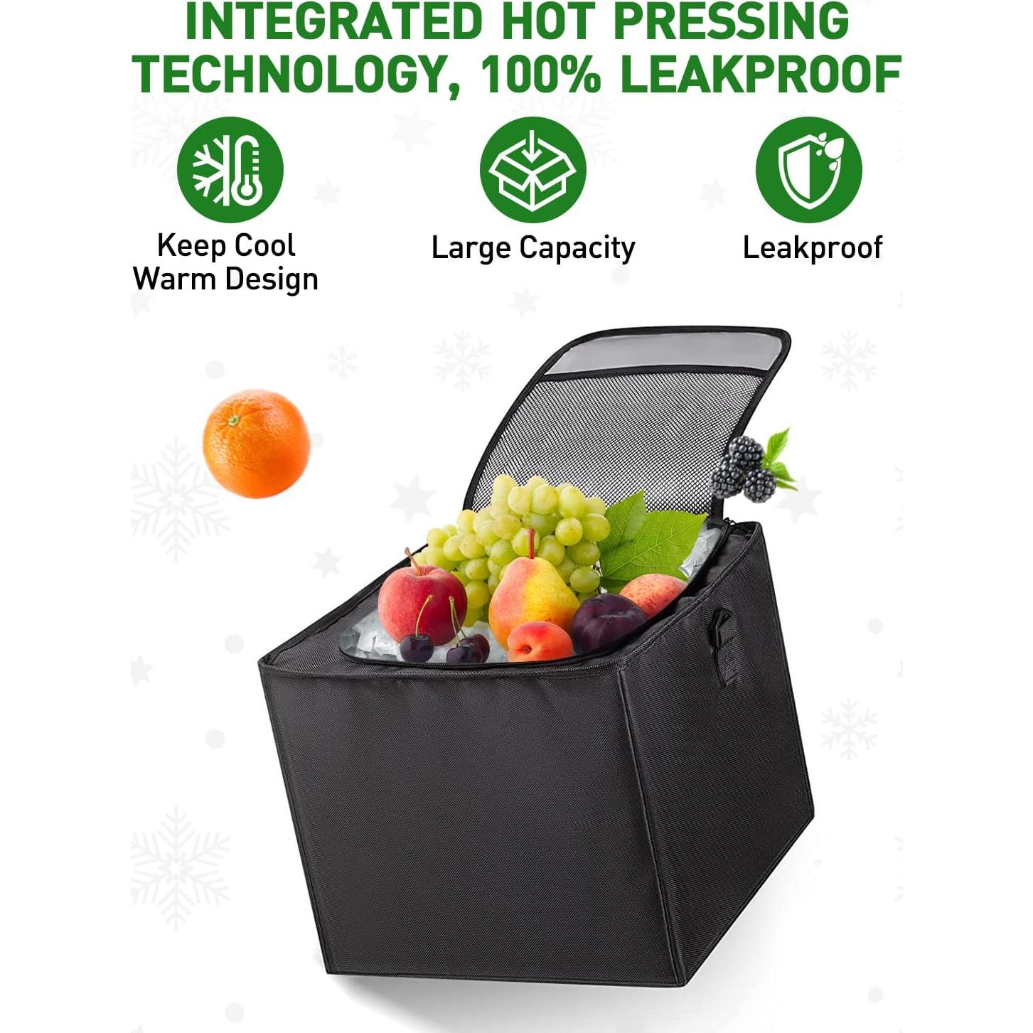 Organizador de Maletero Snuopfy SNX 115L Plegable Negro