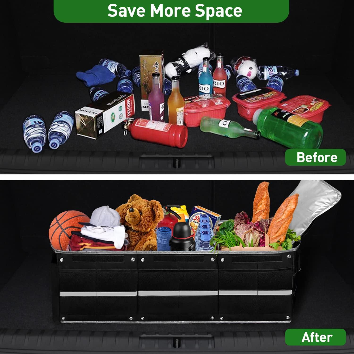 Organizador de Maletero Snuopfy SNX 115L Plegable Negro