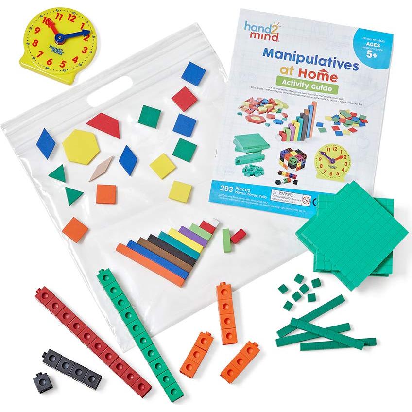 Kit de Manipulativos Matemáticos hand2mind 93538 para K-2, 292 Piezas