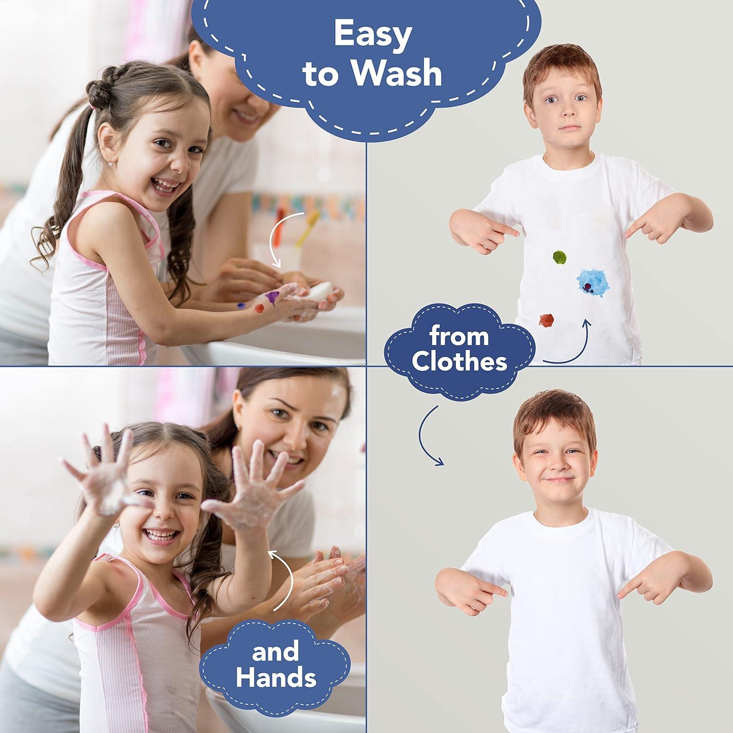 Marcadores de Puntos Lavables DOODLE HOG 8 Colores para Niños