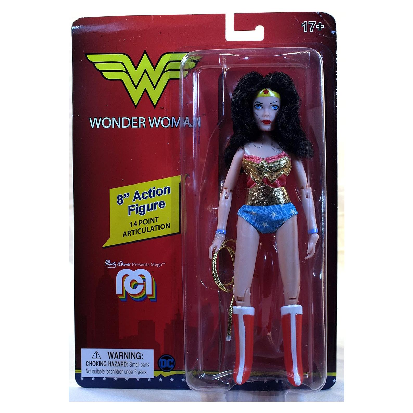 Figura de Acción Mujer Maravilla Mego 20 cm Duradera