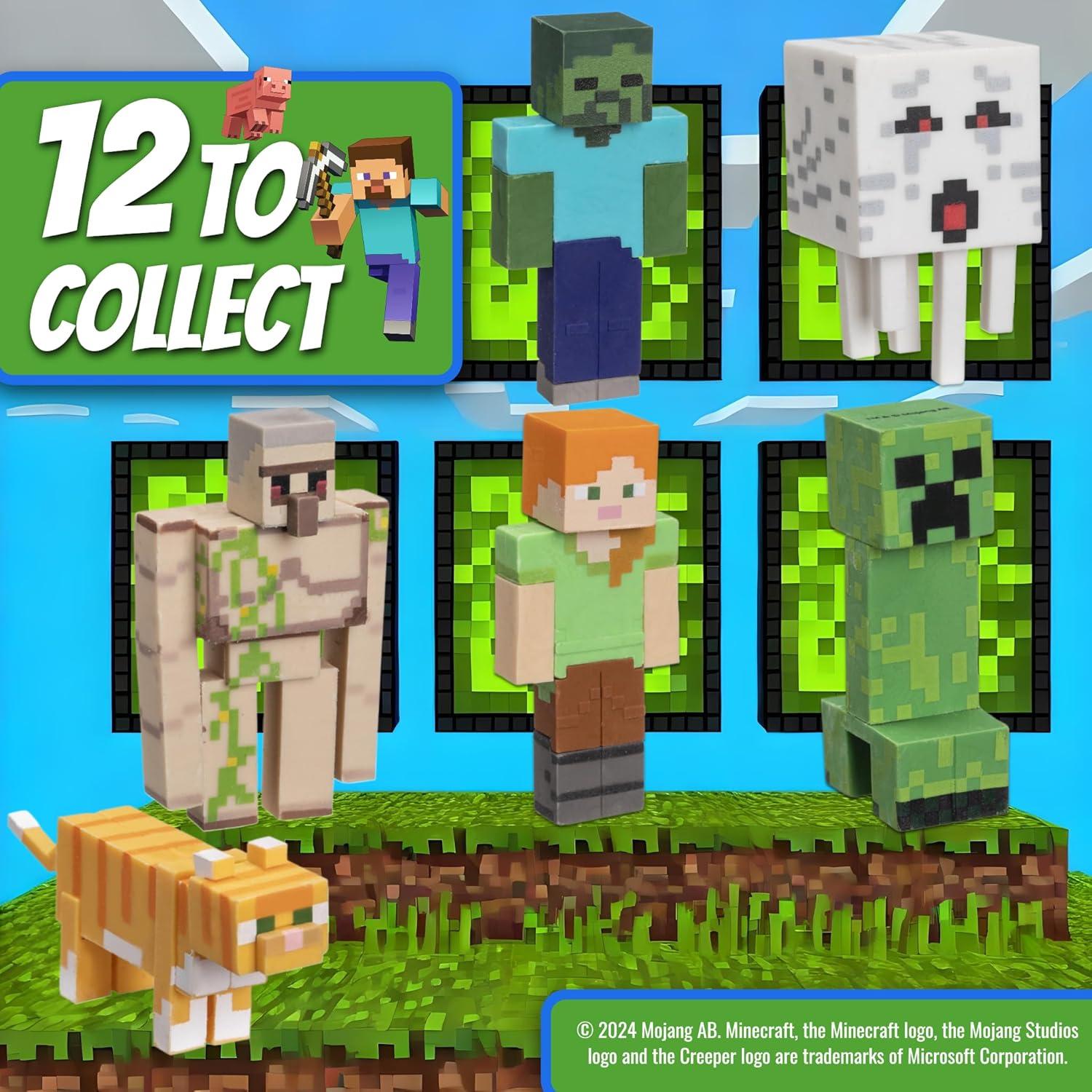 Borradores 3D Mine Craft P.M.I. Set Deluxe 8 Personajes