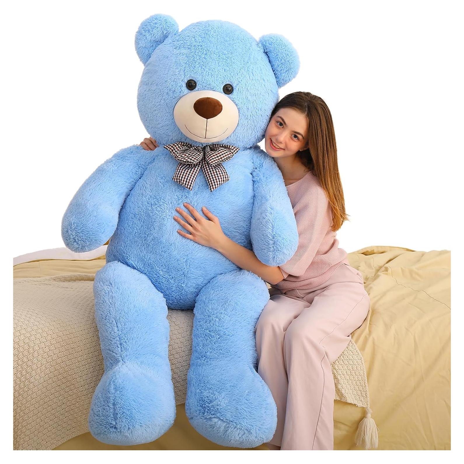 Oso de Peluche Gigante MaoGoLan 1.52m Azul Suave
