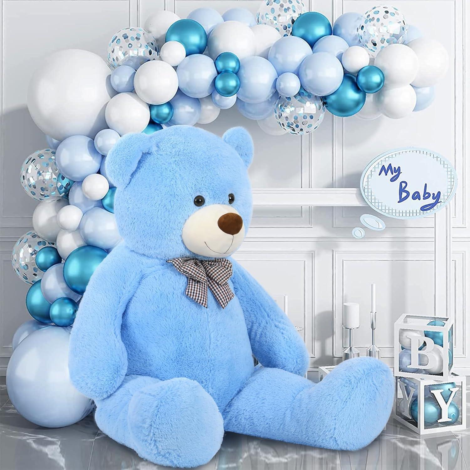 Oso de Peluche Gigante MaoGoLan 1.52m Azul Suave