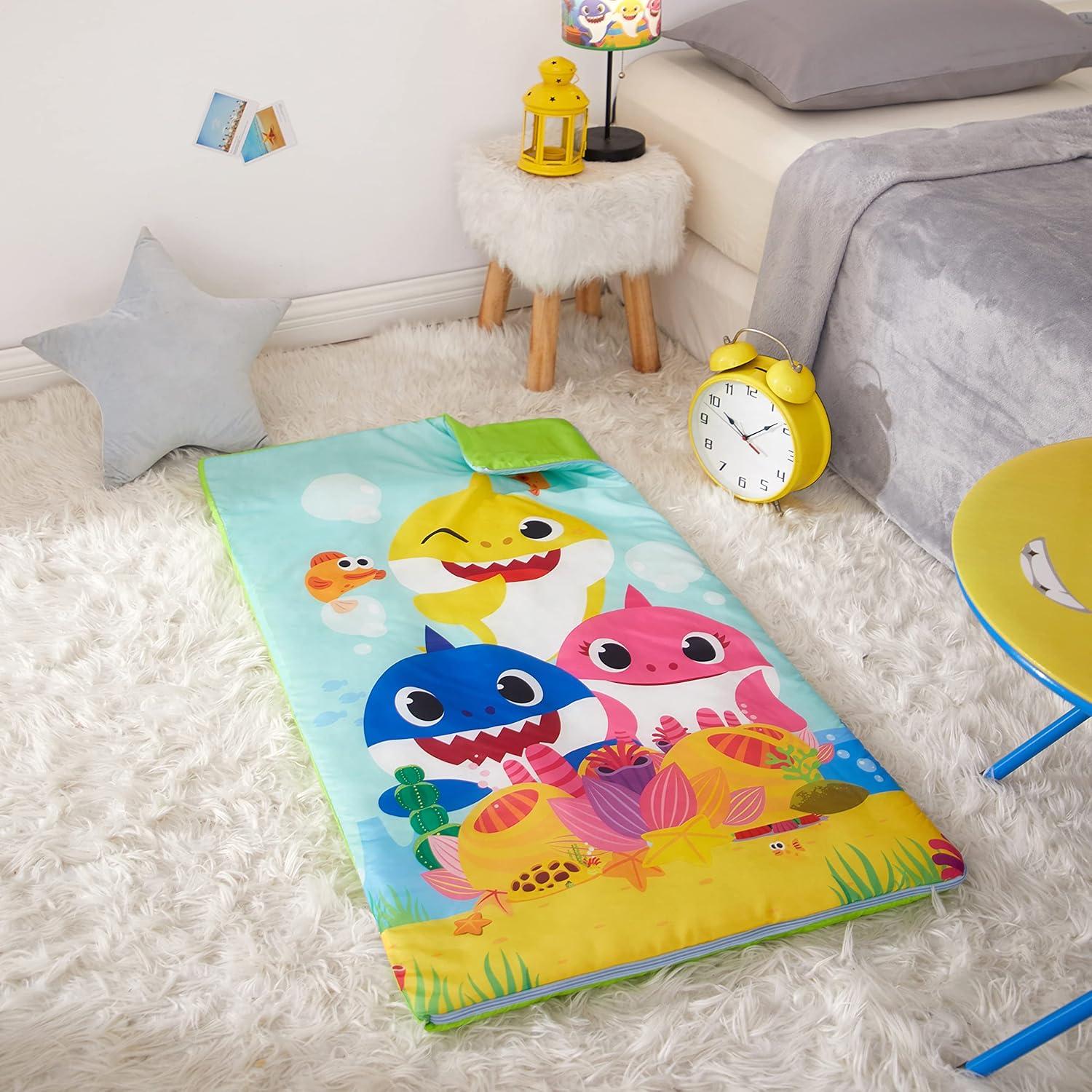 Juego de Bolsa de Dormir Baby Shark Idea Nuova 2 Piezas