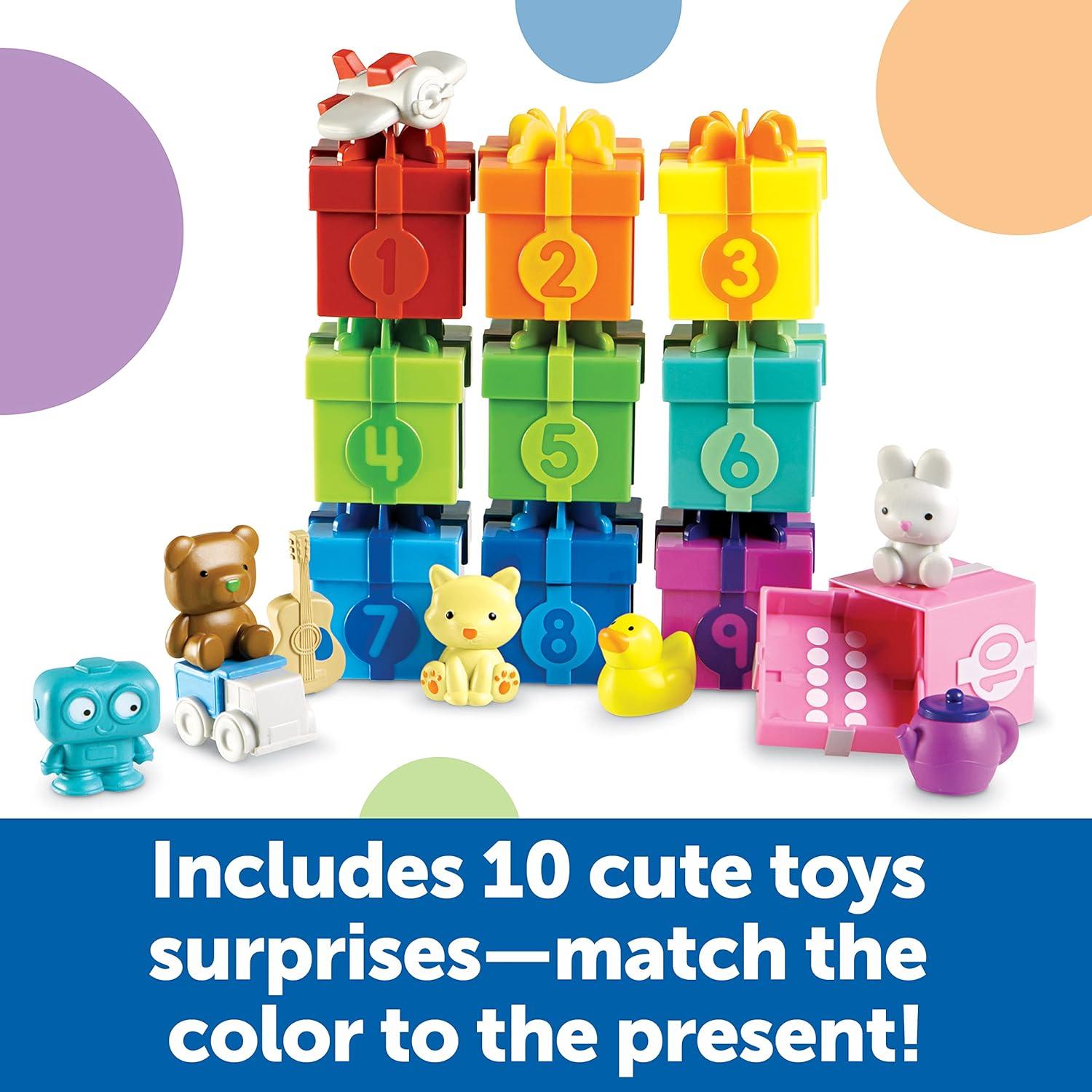 Fiesta de Sorpresas de Conteo Learning Resources 10 Juguetes 3+