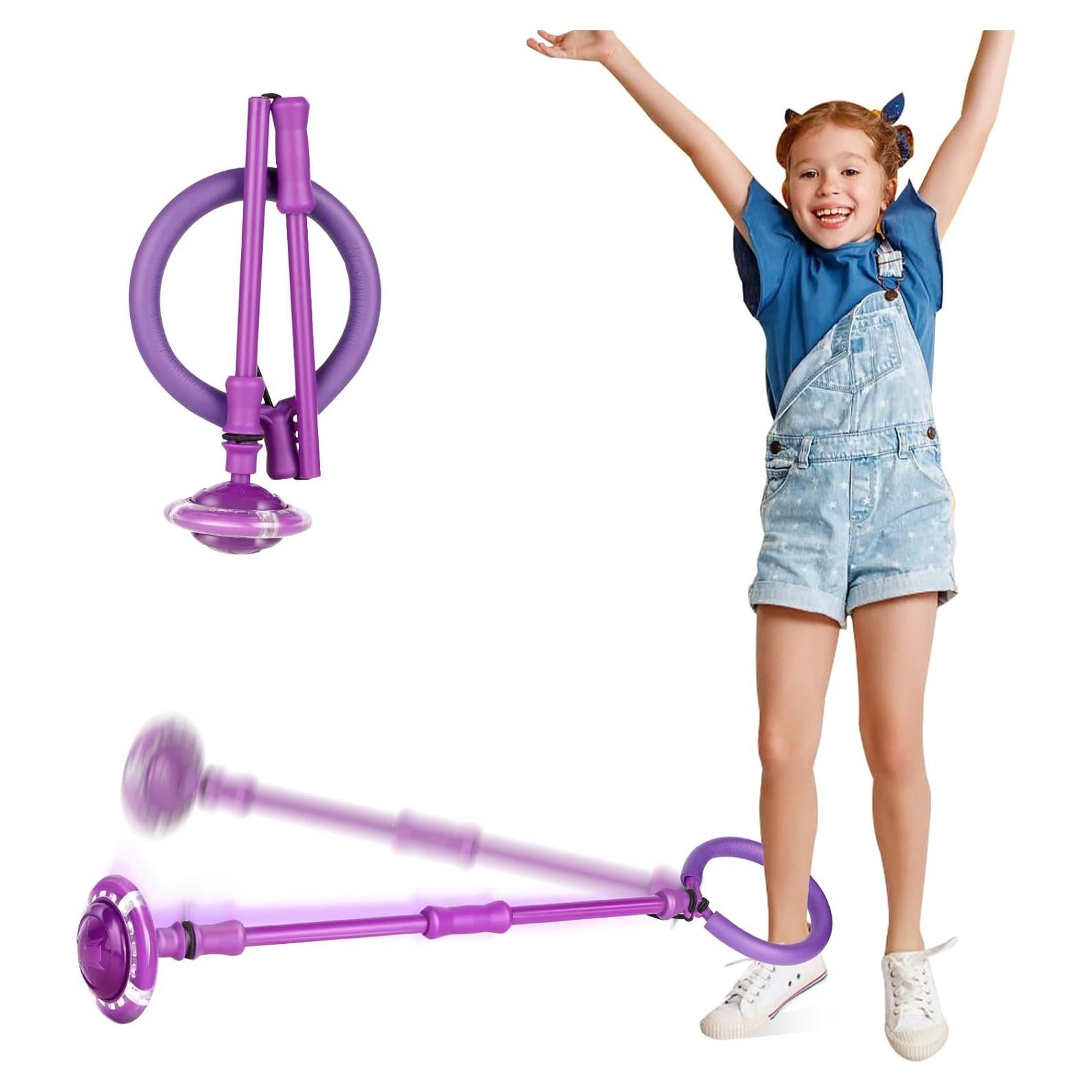 Skip Ball Plegable Colorido Yongkang T18X para Niños 6+ Años