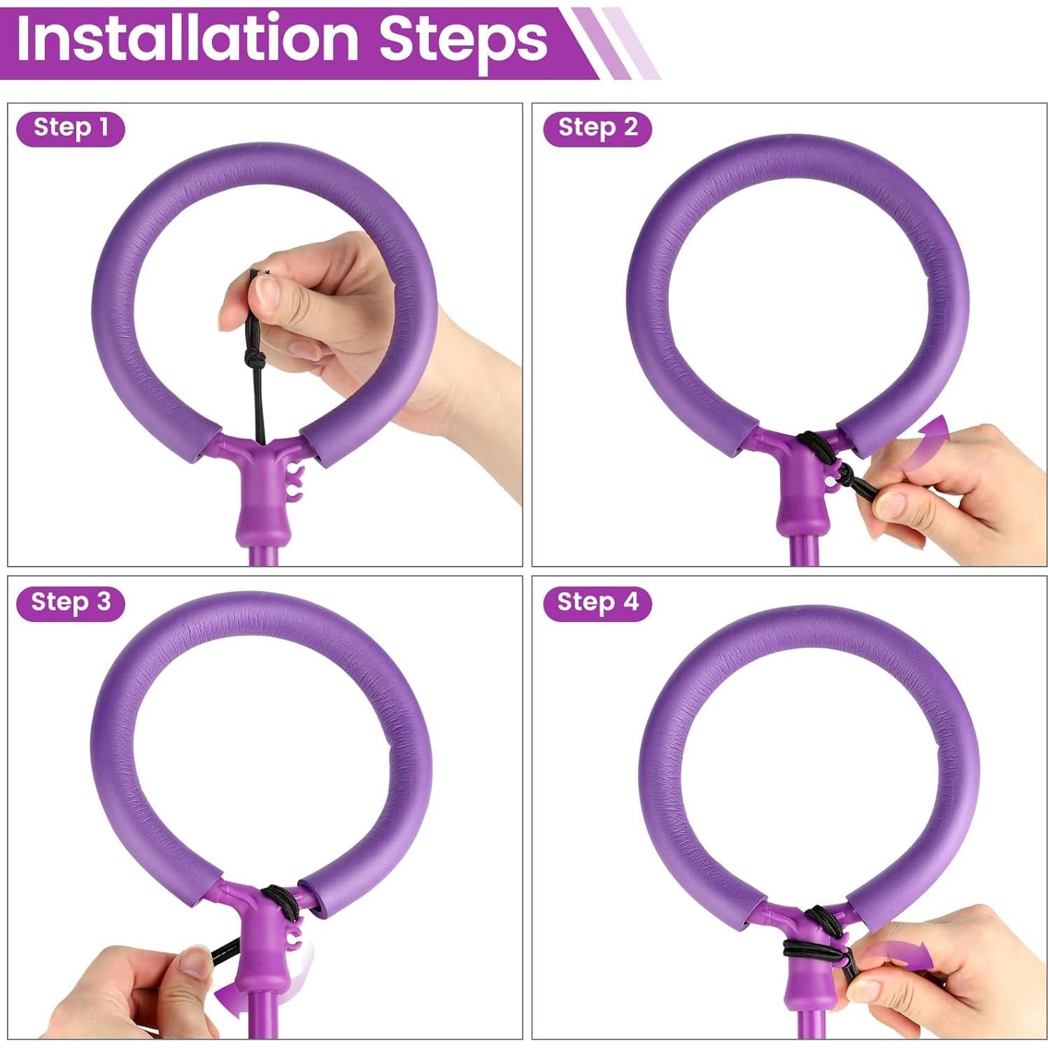 Skip Ball Plegable Colorido Yongkang T18X para Niños 6+ Años